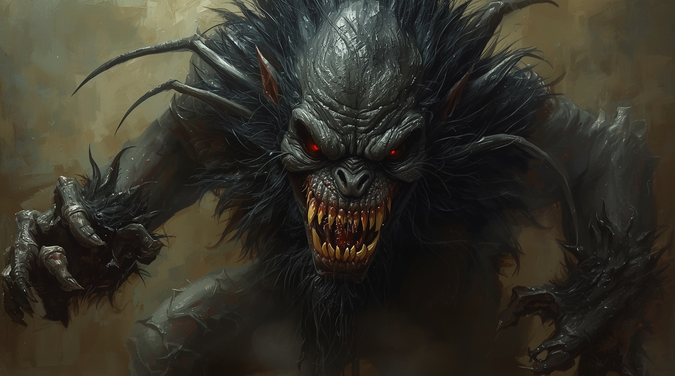 Ghul z piwnicy – demon głodu